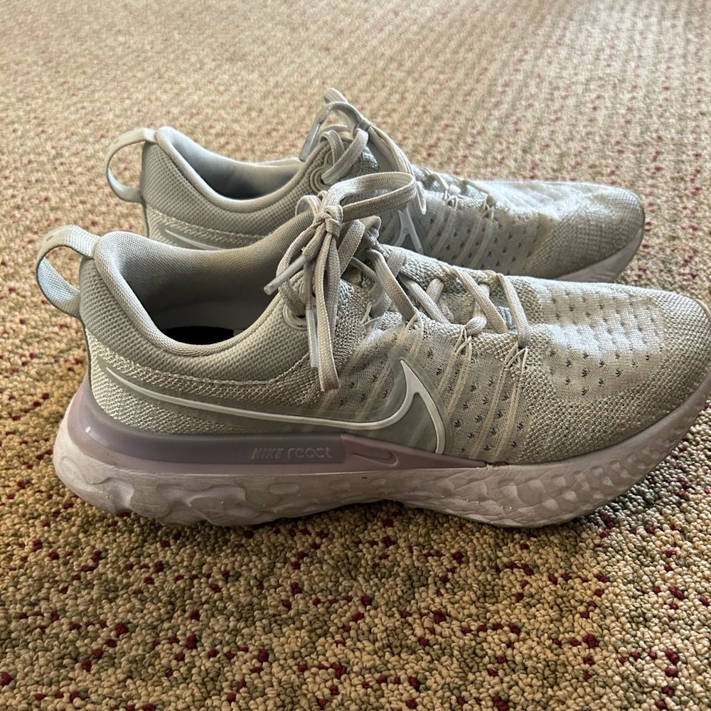 Nike light teal and light purple sneakers. Used